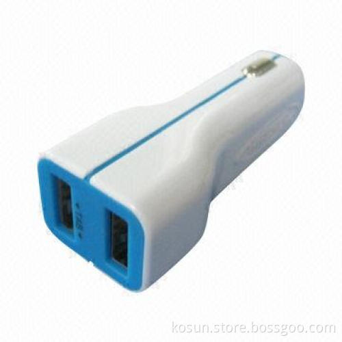 Car Charger, 12 to 24V DC Input Voltage, Measuring 68.9 x 20 x 25mm